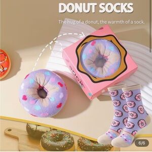 Sweet Sprinkle Donut Socks 🍩💖